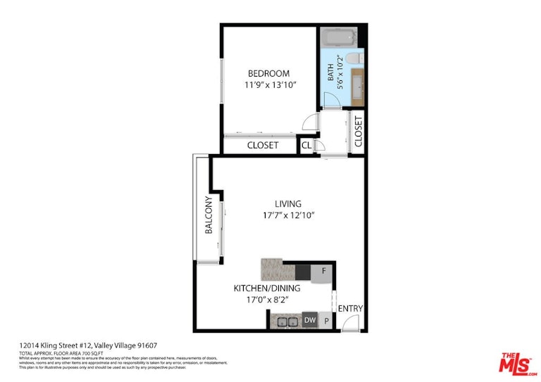 Photo 16 of 17 - 12014 Kling St #12, Valley Village, CA 91607
