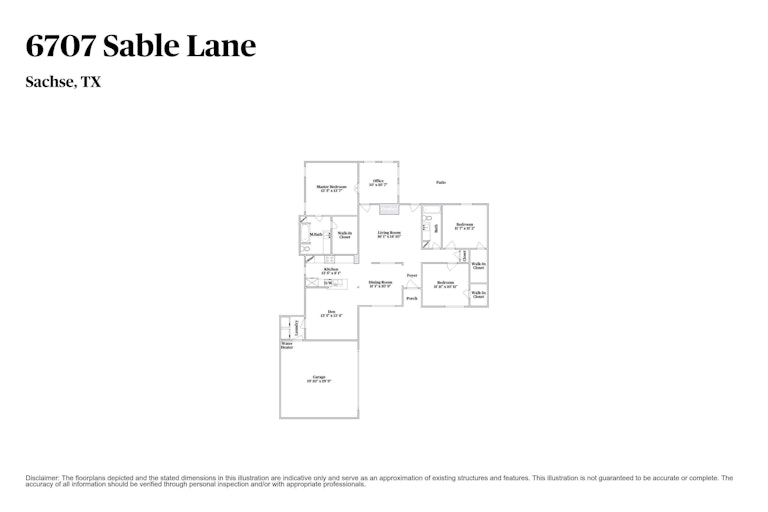 Photo 6 of 31 - 6707 Sable Ln, Sachse, TX 75048