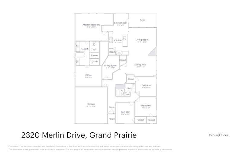 Photo 6 of 29 - 2320 Merlin Dr, Grand Prairie, TX 75052