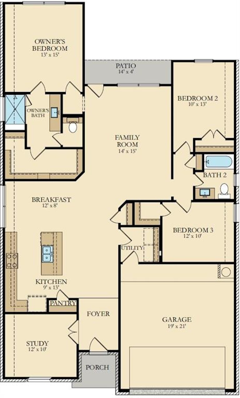 Photo 2 of 8 - 7306 Keechi Pl, Baytown, TX 77523