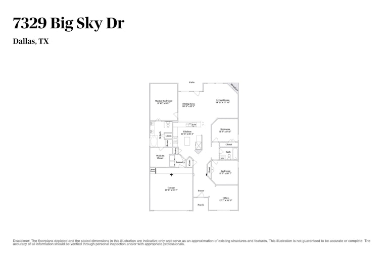 Photo 6 of 29 - 7329 Big Sky Dr, Dallas, TX 75249