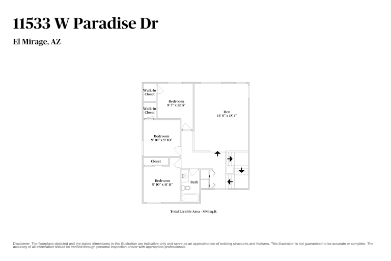 Photo 7 of 28 - 11533 W Paradise Dr, El Mirage, AZ 85335