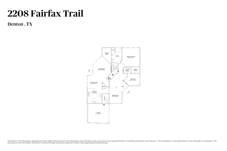 Photo 6 of 33 - 2208 Fairfax Trl, Denton, TX 76205