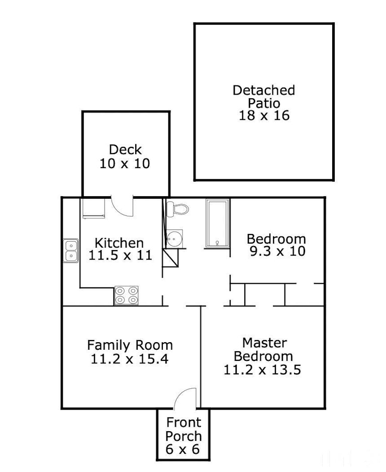 Photo 18 of 20 - 311 W Poplar Ave, Carrboro, NC 27510