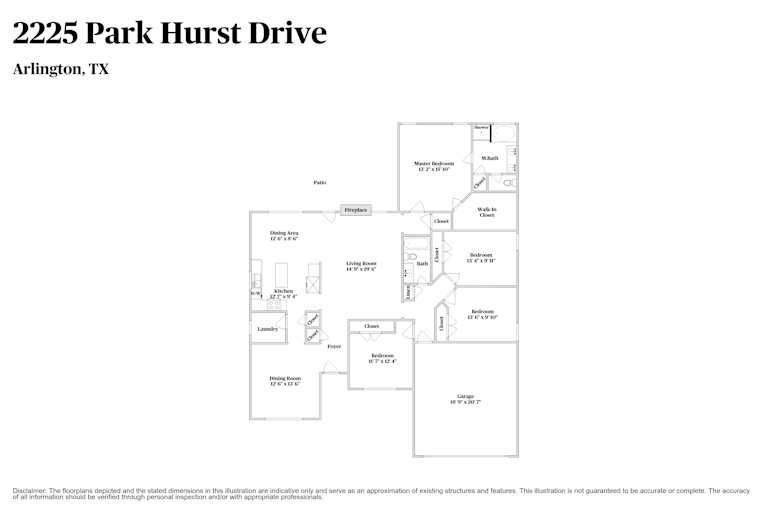 Photo 6 of 28 - 2225 Park Hurst Dr, Arlington, TX 76001